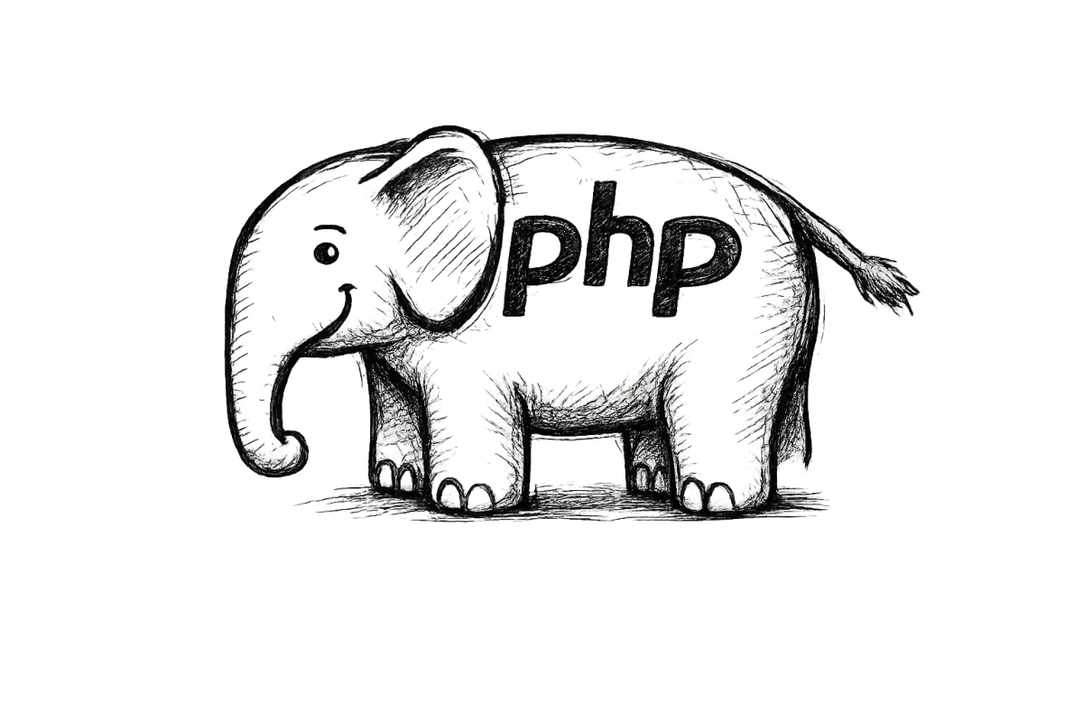 Illustration for PHP in 2024